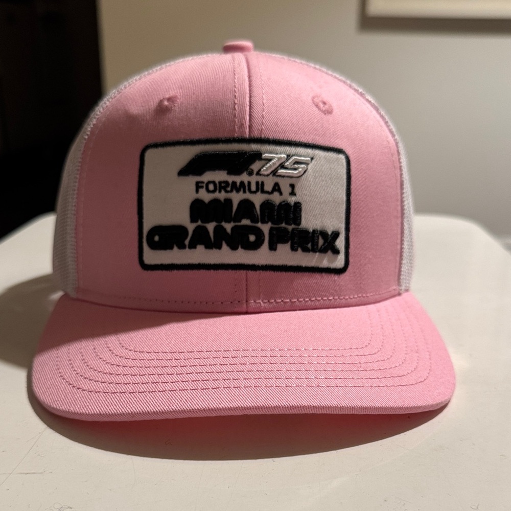 Pink Miami Grand Prix Trucker Hat